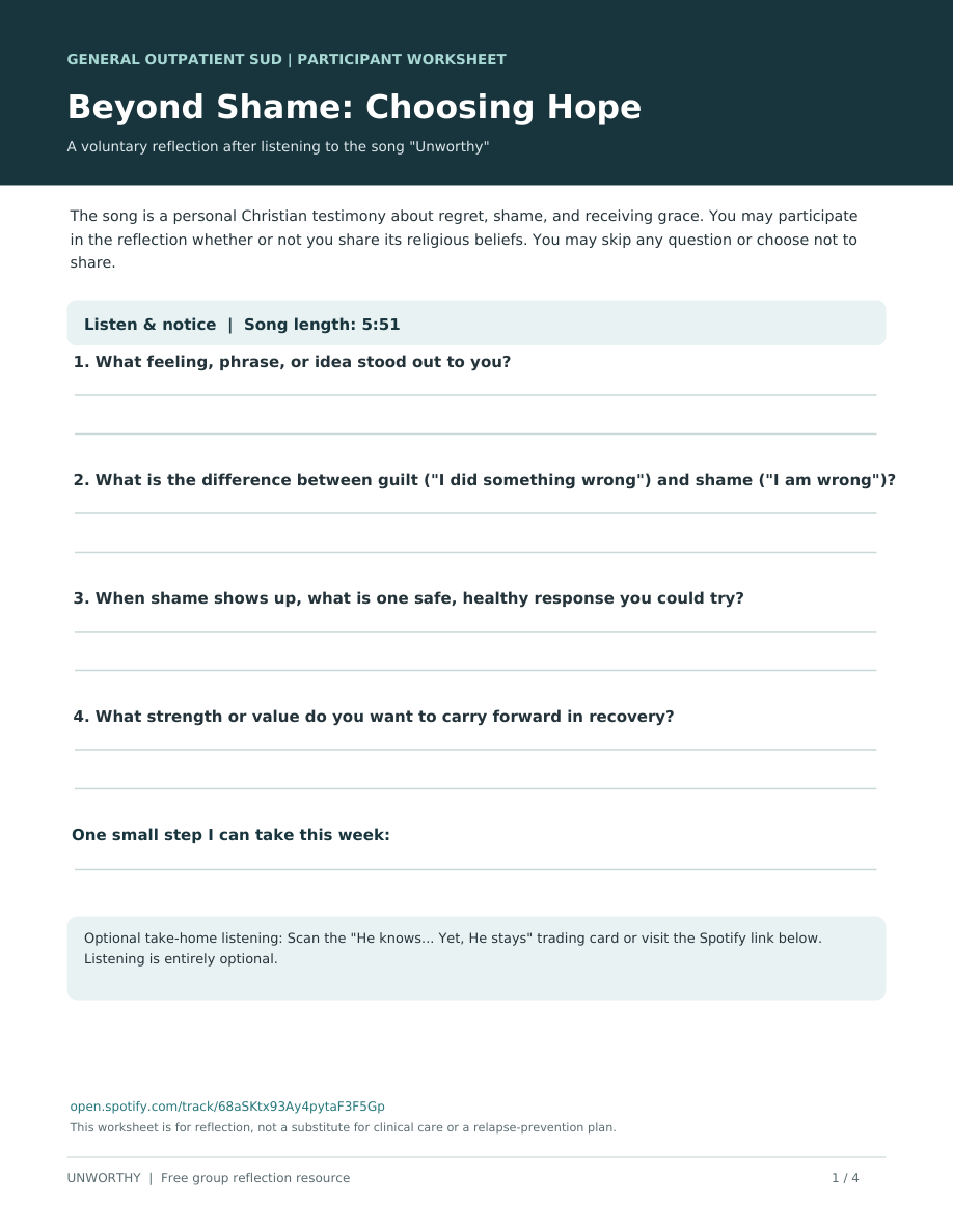 Facilitator & recovery packet preview