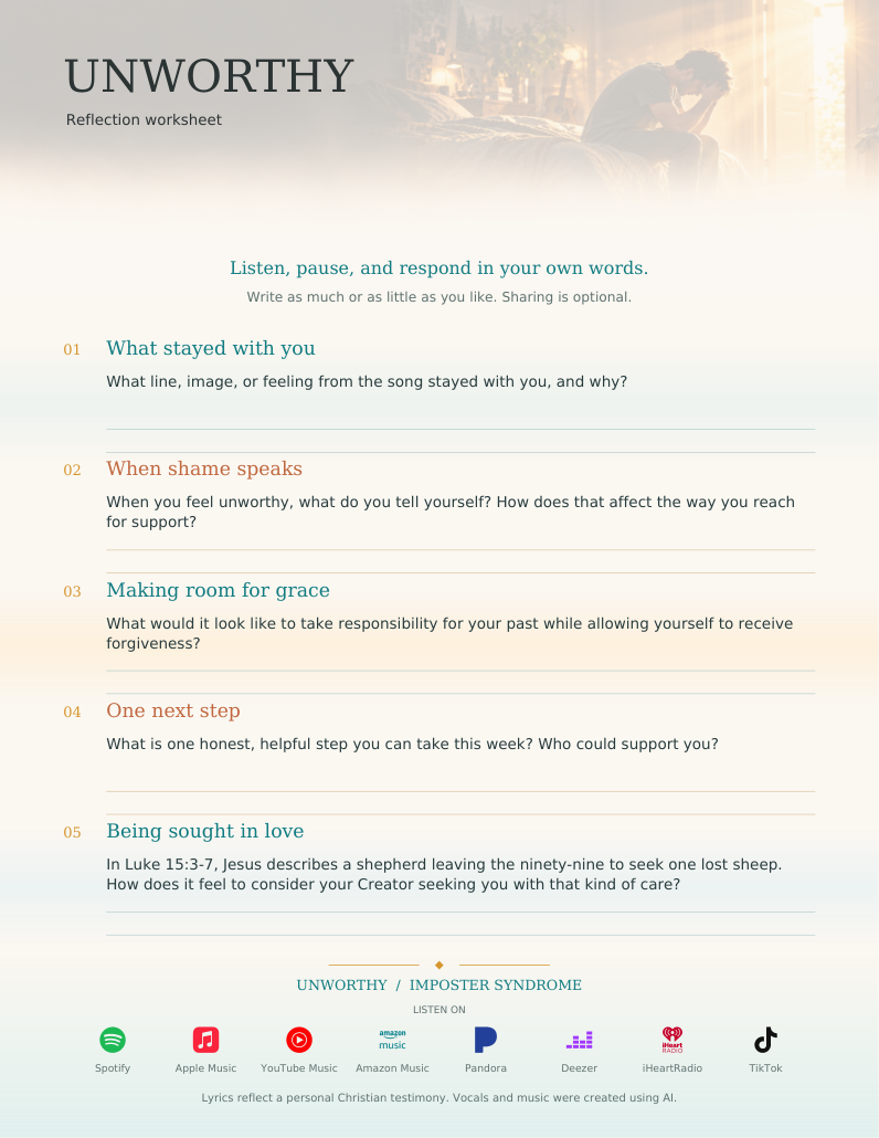 Reflection worksheet preview